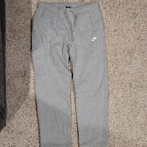Grey sweatpants